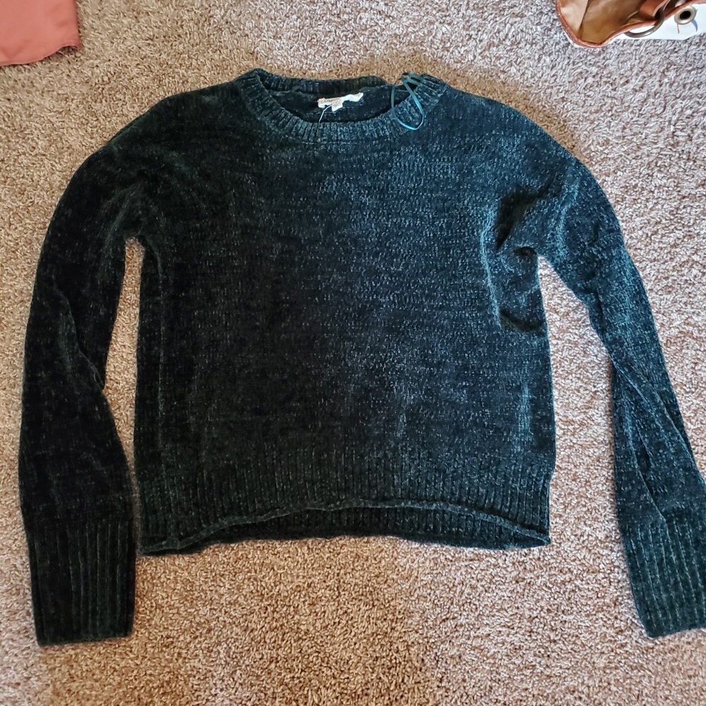 Green sweater